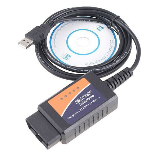 OBD2 ELM327 USB Plastic Scanner