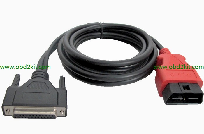 OBD2 Male 24V to DB25 Female Cable with DC5.5*2.1 cable