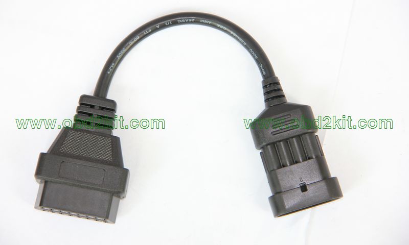 OBD2 Female to FIAT-4Pin Male Cable