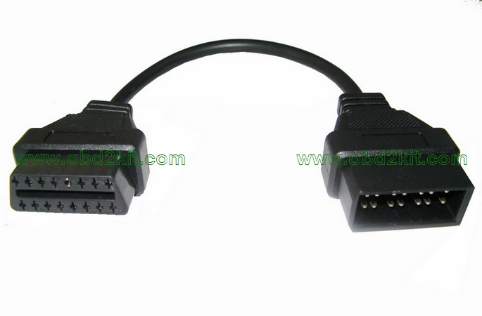 OBD2 Female to NISSAN-14Pin Male Cable