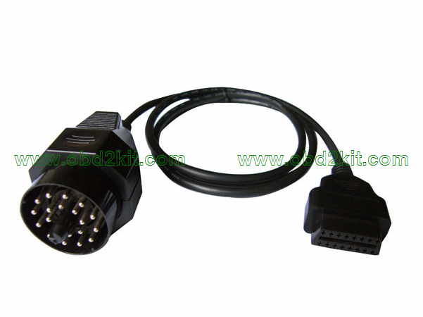 BMW-20Pin Male to OBD2 Female Cable