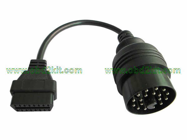 BMW-20Pin Male to OBD2 Female Cable
