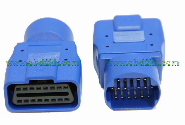 OBD2 Femaleto TOYOTA Round-17Pin Adapter