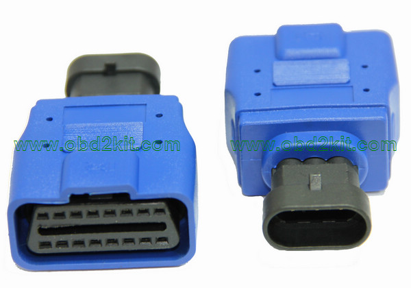 OBD2 Female to FIAT-3Pin Adapter