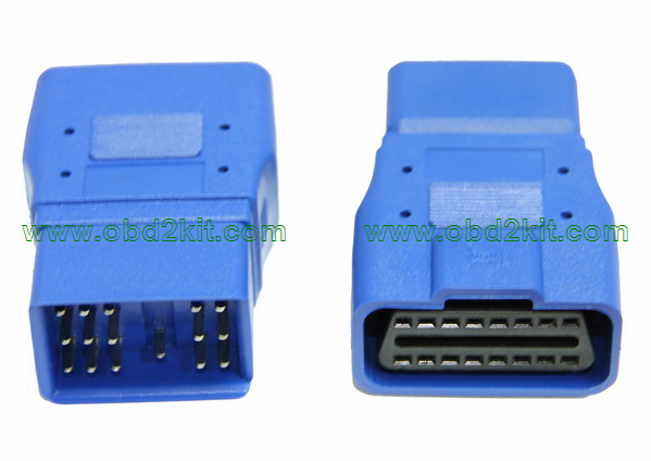 OBD2 Female to TOYOTA Square-17Pin Adapter
