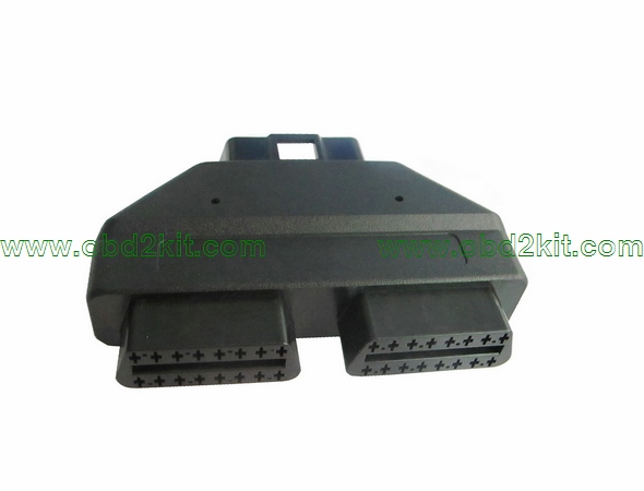 OBD2 Male to OBD2 Female*2 Adapter