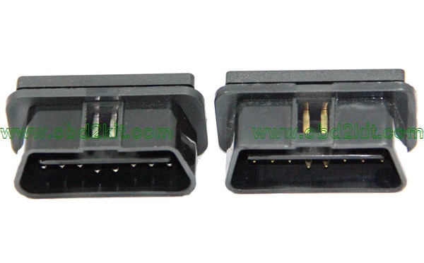 OBD2 J1962 Male Connector, 12V with PCB