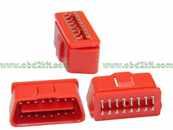 OBD2 J1962 Male Connector (Right-angled Pin)