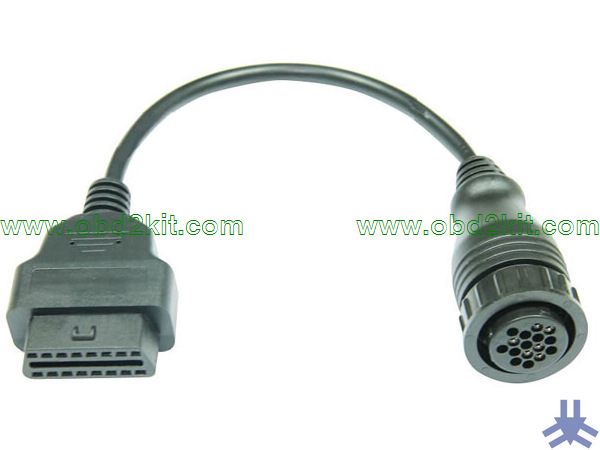 OBD2 Female to SCANIA/DAF-16Pin Cable