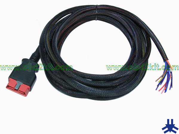 OBD2 Male(24V) to Open end Cable(L=5m)