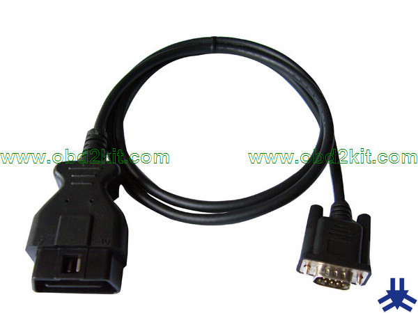 OBD2 Male to DB9 Male Cable