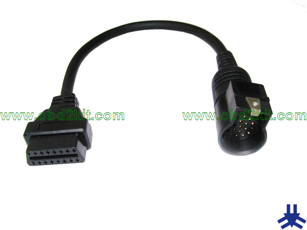 OBD2 Female to Iveco19Pin Male Cable