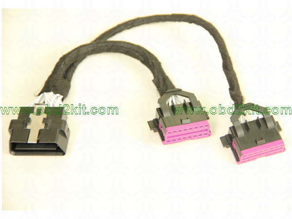 OBD2 Male to OBD2 Female*2 Cable