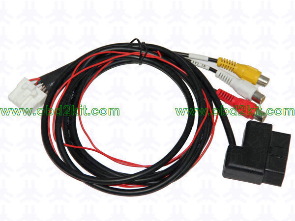 OBD2 Male Right-Angle Reverse Sensor Cable