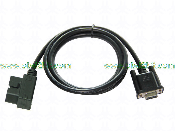 OBD2 Male Right-Angle to DB9 Female Cable