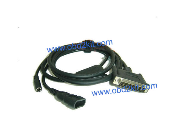 HDB44 Male to Mini Cup 3P+DC5.5*2.1 Cable