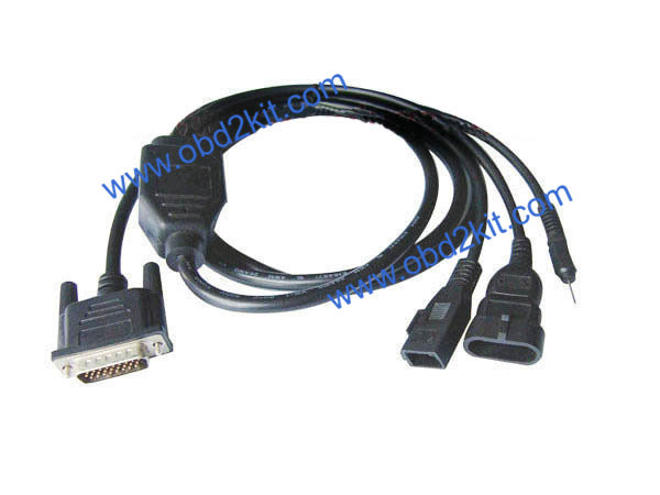 HDB44 Male to AUDI+FIAT+Benz Diagnostic Cable